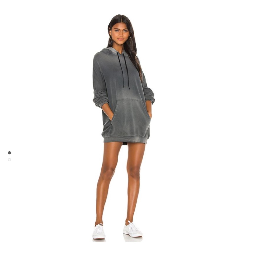 NWT Michael Lauren Brayden Hoodie Mini Dress